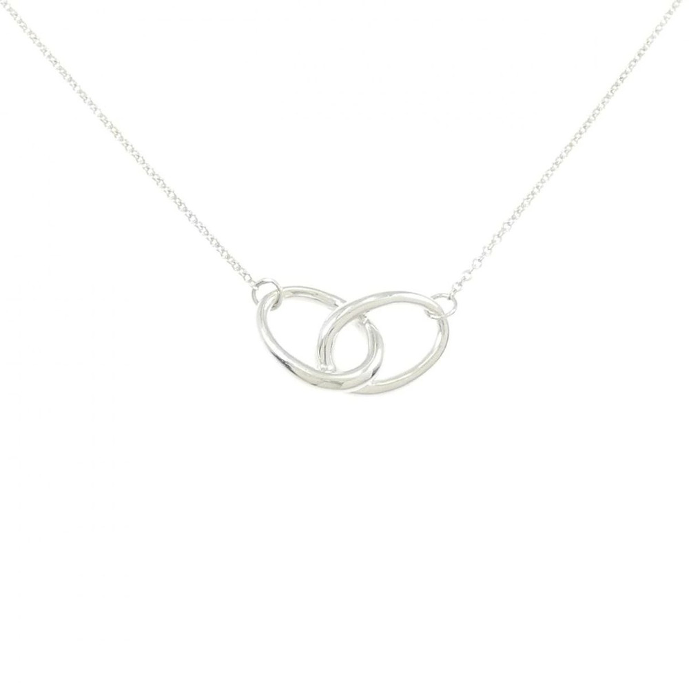 Tiffany Co Interlocking Circles Necklace Sterling Silver